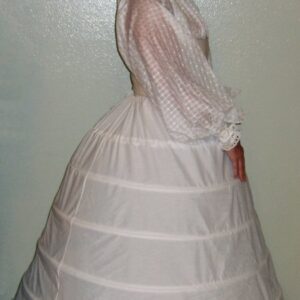 Renaissance Cotton Hoop Skirt aka Farthingale